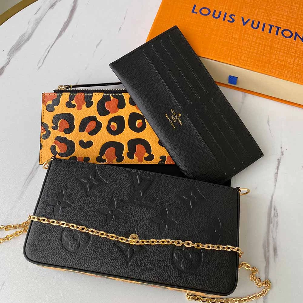 Louis Vuitton AAA-Leopard Felicie Pochette M64065 10 9