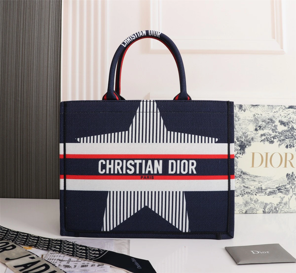 Dior Vintage Oblique Book Tote 9898 42/36cm 1 9898-1