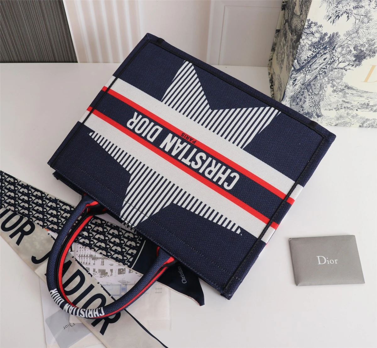 Dior Vintage Oblique Book Tote 9898 42/36cm 5 9898-5