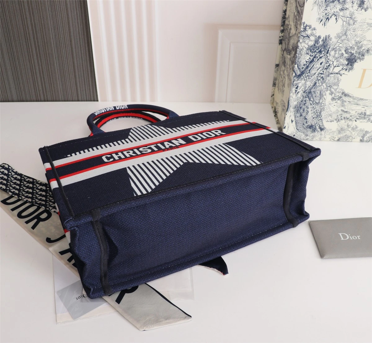 Dior Vintage Oblique Book Tote 9898 42/36cm 7 9898-7