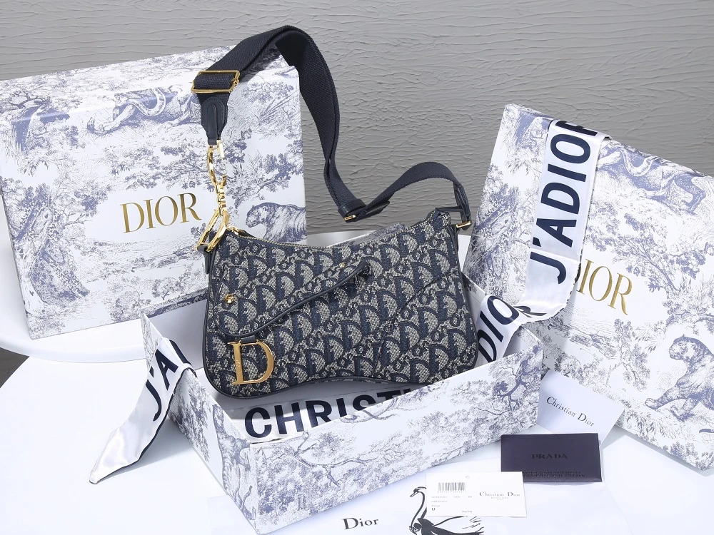 Dior Vintage Saddle Bag 1 CDBG