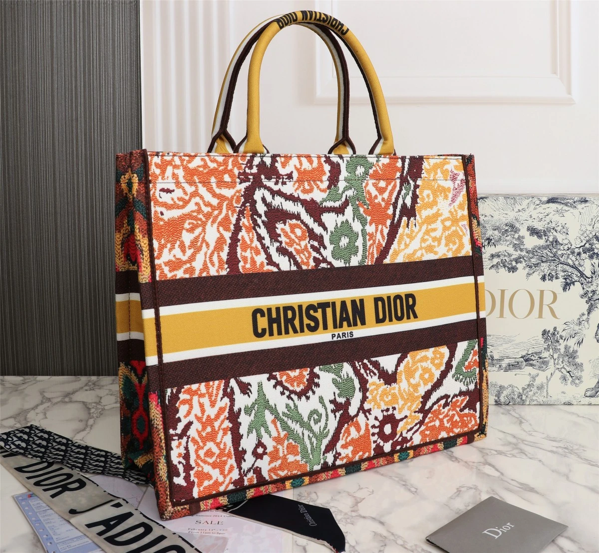 Dior Medium/Large Book Tote- 36/42cm 2 DR