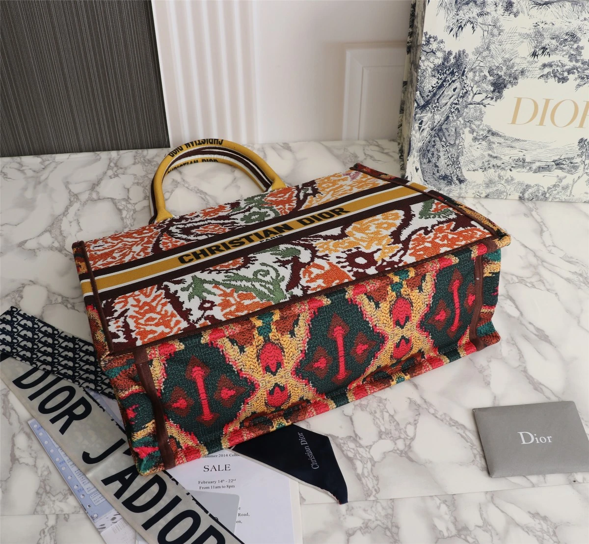 Dior Medium/Large Book Tote- 36/42cm 6 DR