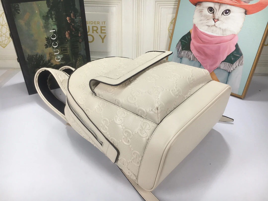 Gucci Double G embossed backpack 11 EE