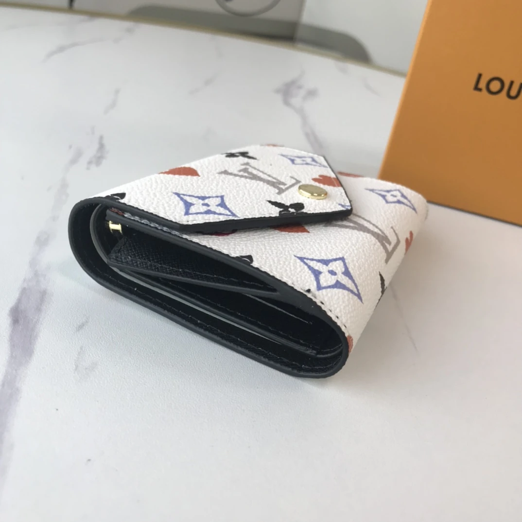 Louis Vuitton AAA-GAME ON ZOe WALLET M41938 Black/White 13 GAME ON ZOE WALLET M