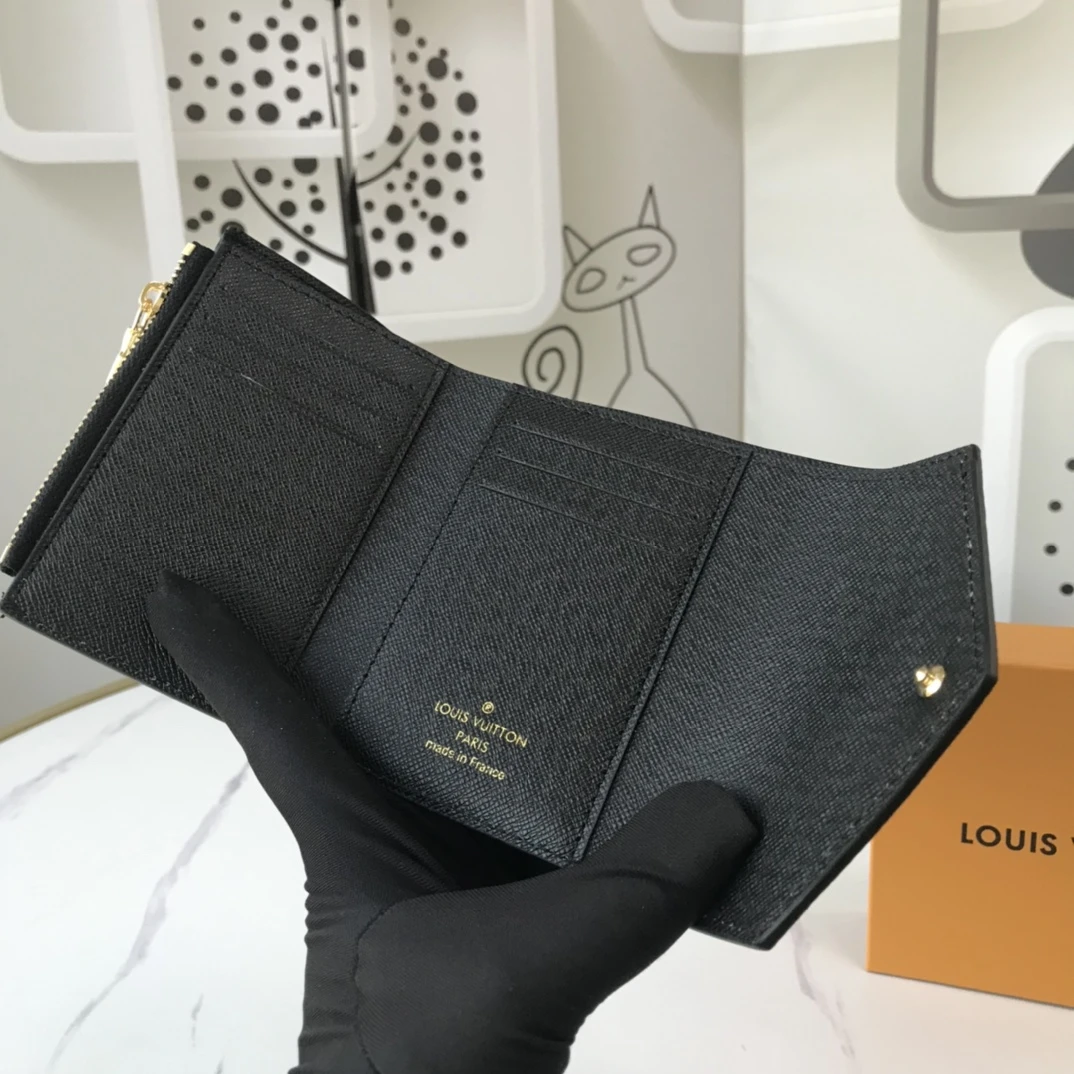 Louis Vuitton AAA-GAME ON ZOe WALLET M41938 Black/White 6 GAME ON ZOE WALLET M