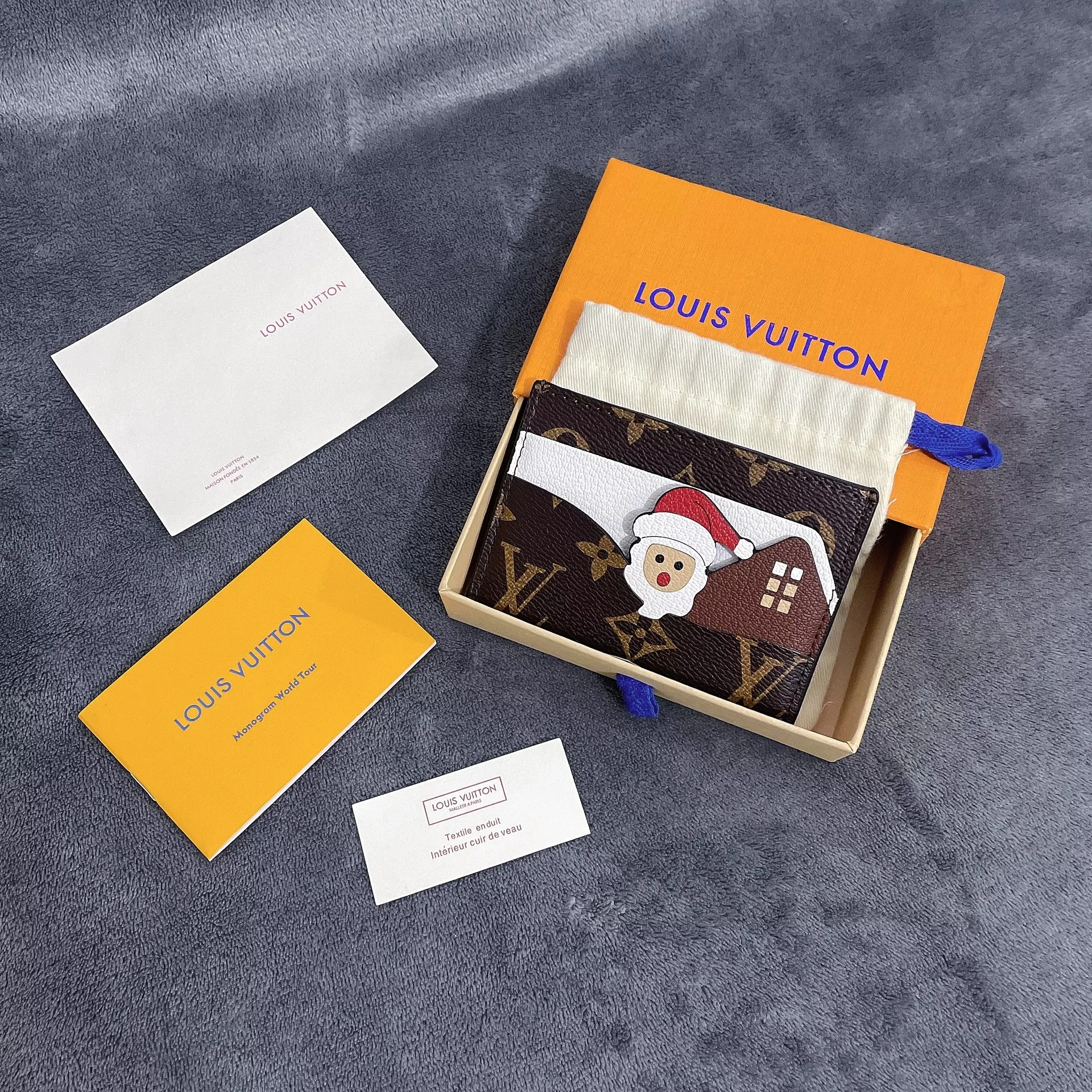 Louis Vuitton Santa Claus Bag Charm Card holder Key Holder L02 2 L