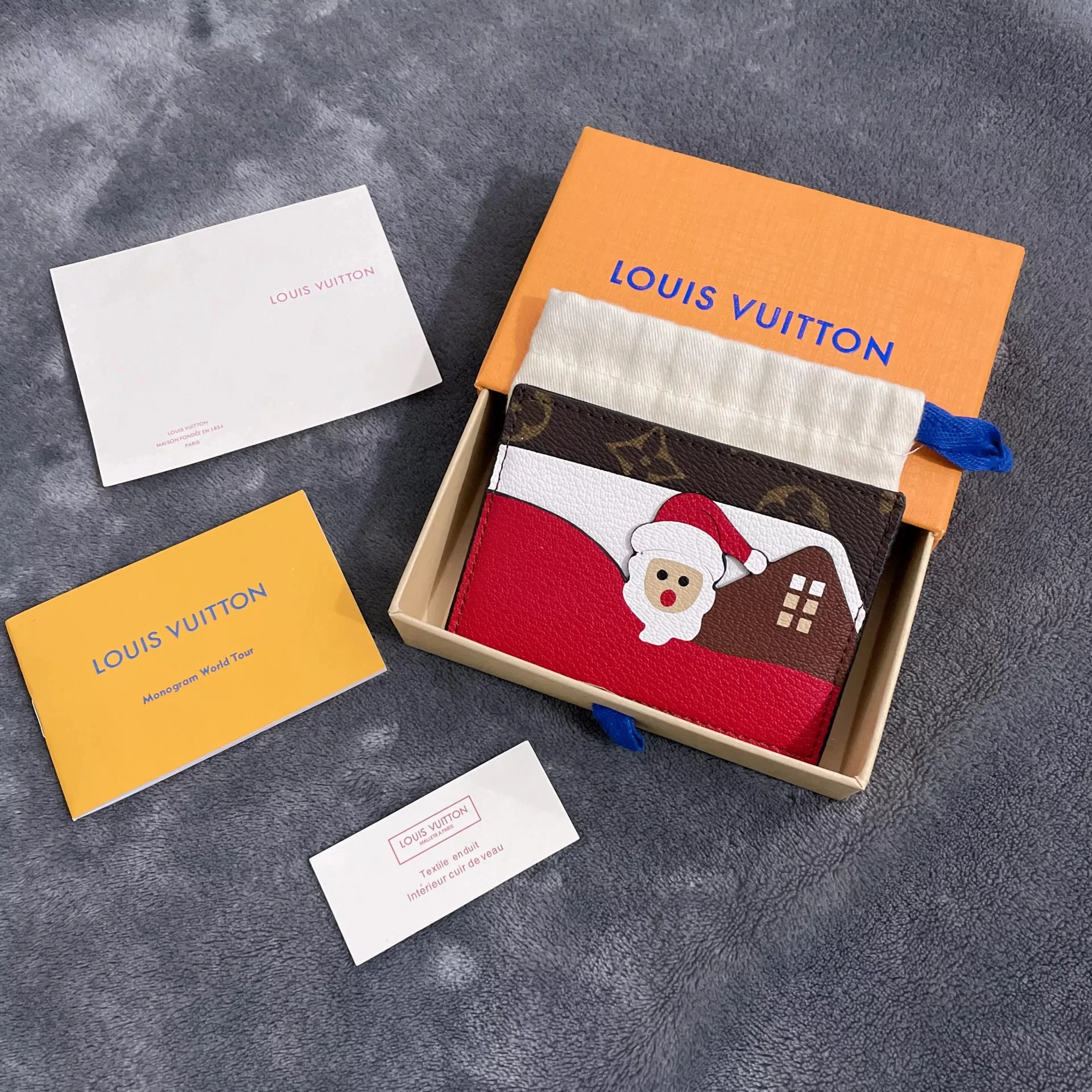 Louis Vuitton Santa Claus Bag Charm Card holder Key Holder L02 3 L