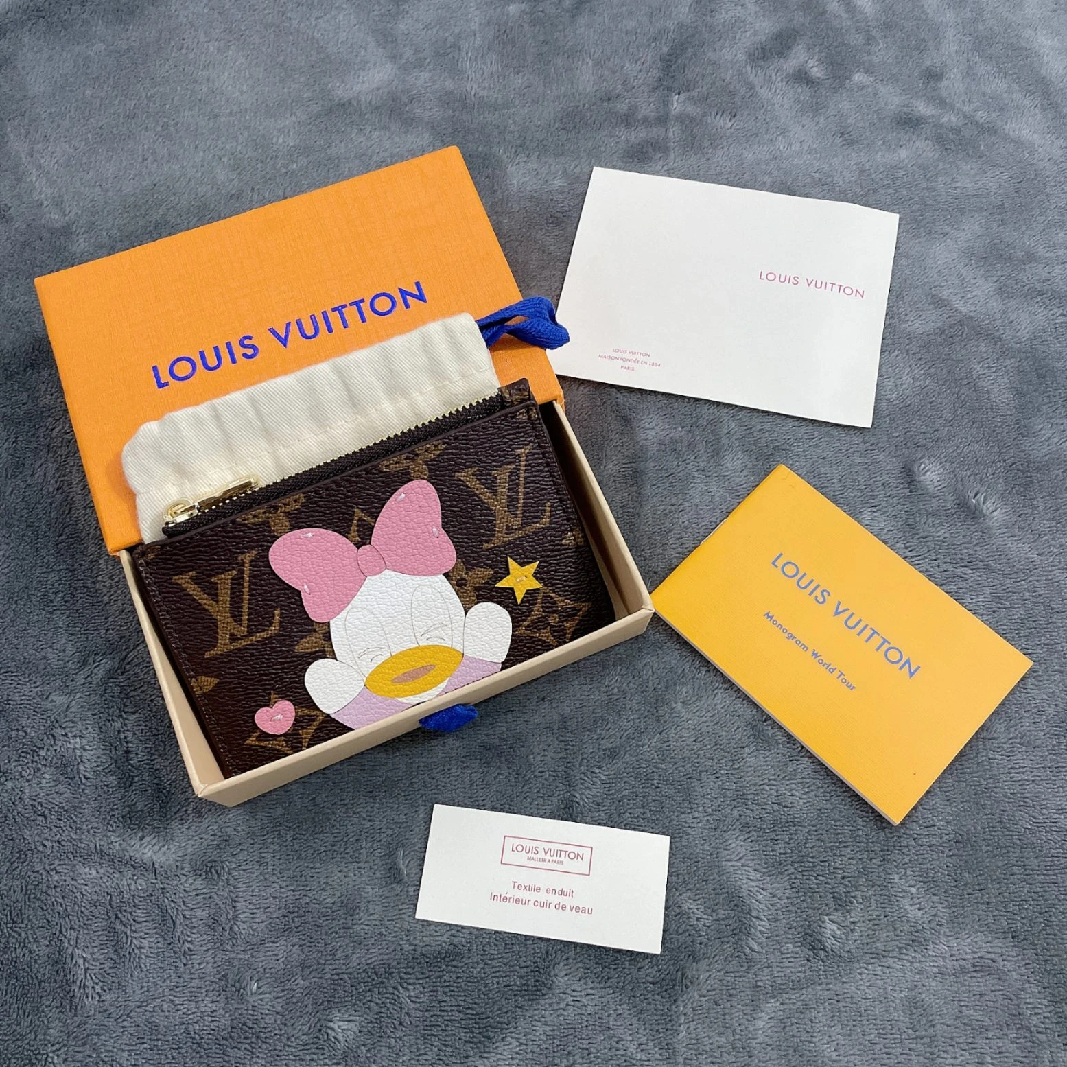 Louis Vuitton Cartoon Bag Charm Card holder Key Holder L08 5 L