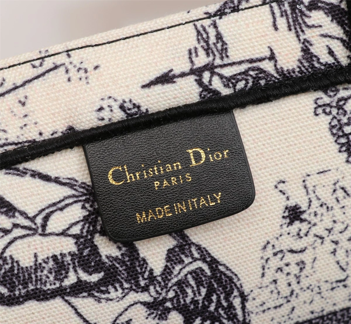 Dior Latte Multicolor Medium/Large Book Tote 7 MZR