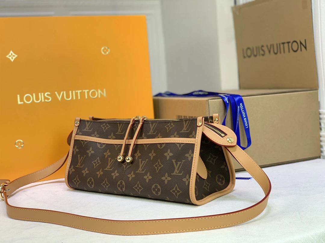 Louis Vuitton Monogram Popincourt Long Bag M40008 3 M