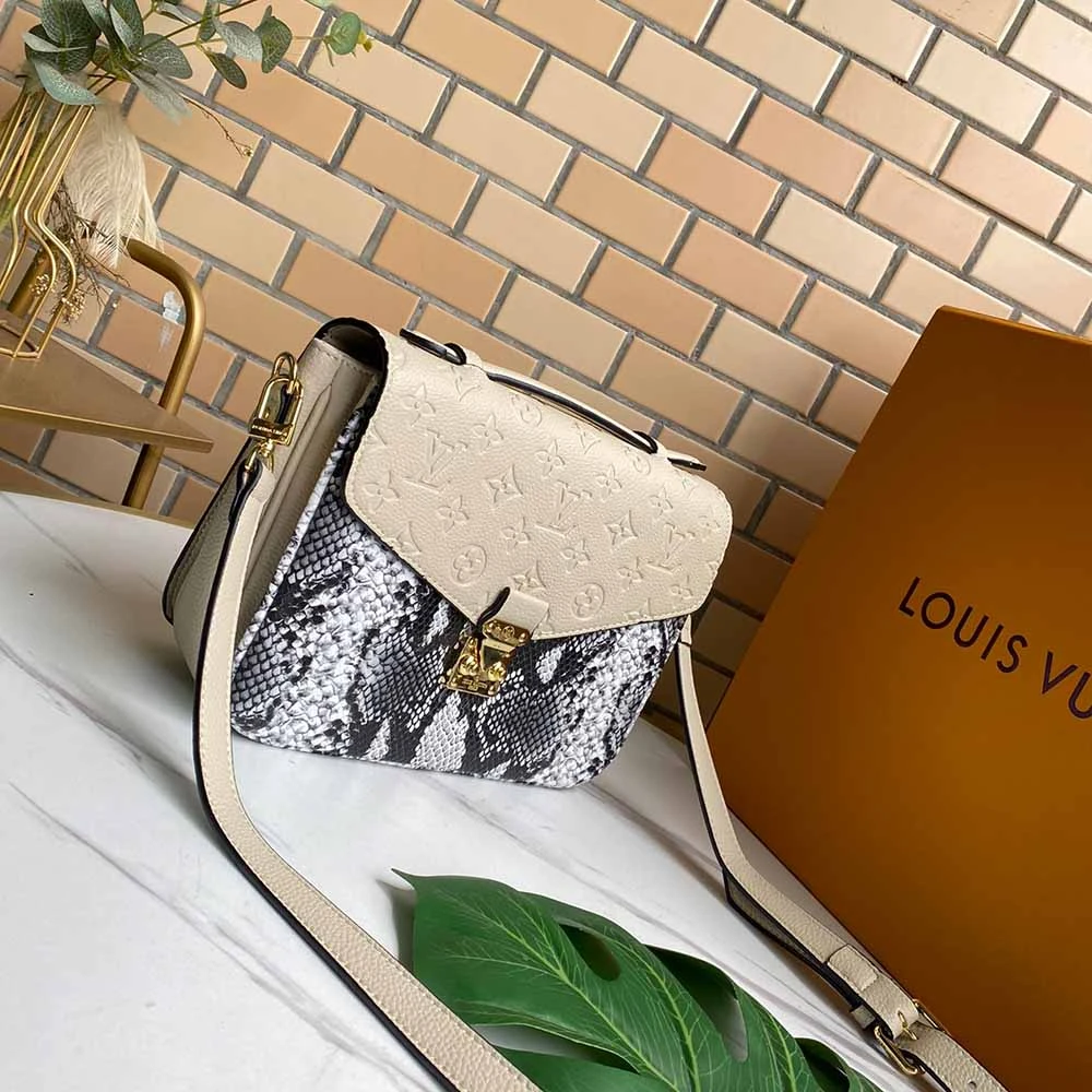 Louis Vuitton POCHETTE METIS M40780 Beige/Pink 3 M