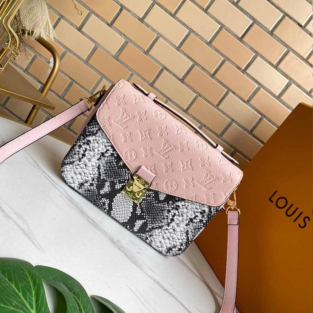 Louis Vuitton POCHETTE METIS M40780 Beige/Pink 11 M