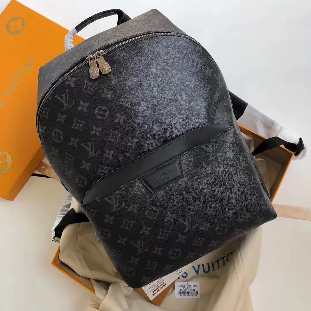 Louis Vuitton AAA- DISCOVERY BACKPACK PM M43186 Black 1 M Black Mono