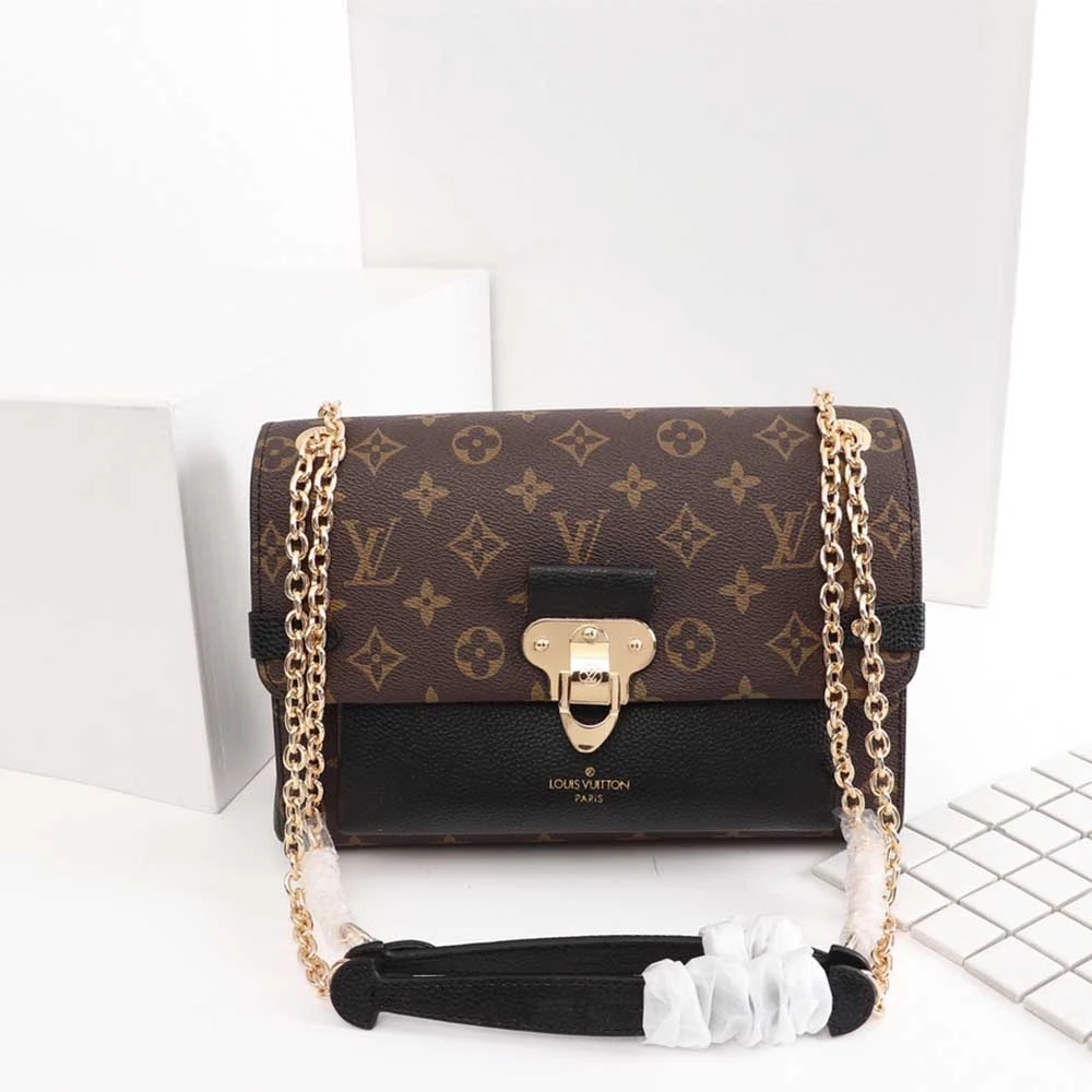 Louis Vuitton VAVIN PM M43931 BLACK/RED/NAVY 2 M