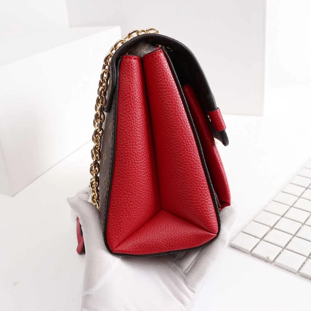 Louis Vuitton VAVIN PM M43931 BLACK/RED/NAVY 14 M