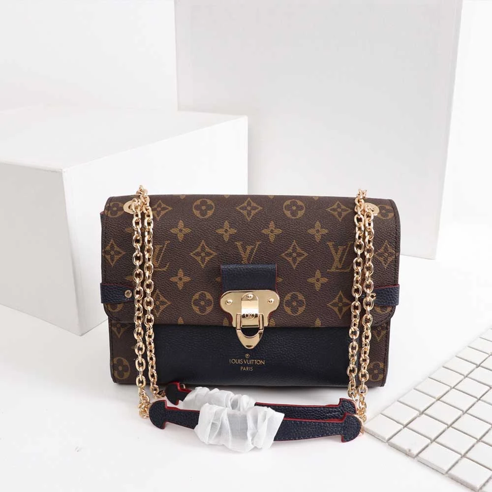 Louis Vuitton VAVIN PM M43931 BLACK/RED/NAVY 17 M