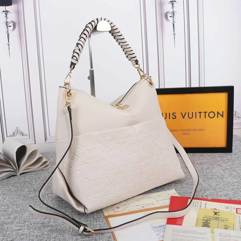 Louis Vuitton MeLIE M44014 WHITE/BEIGE 2 M