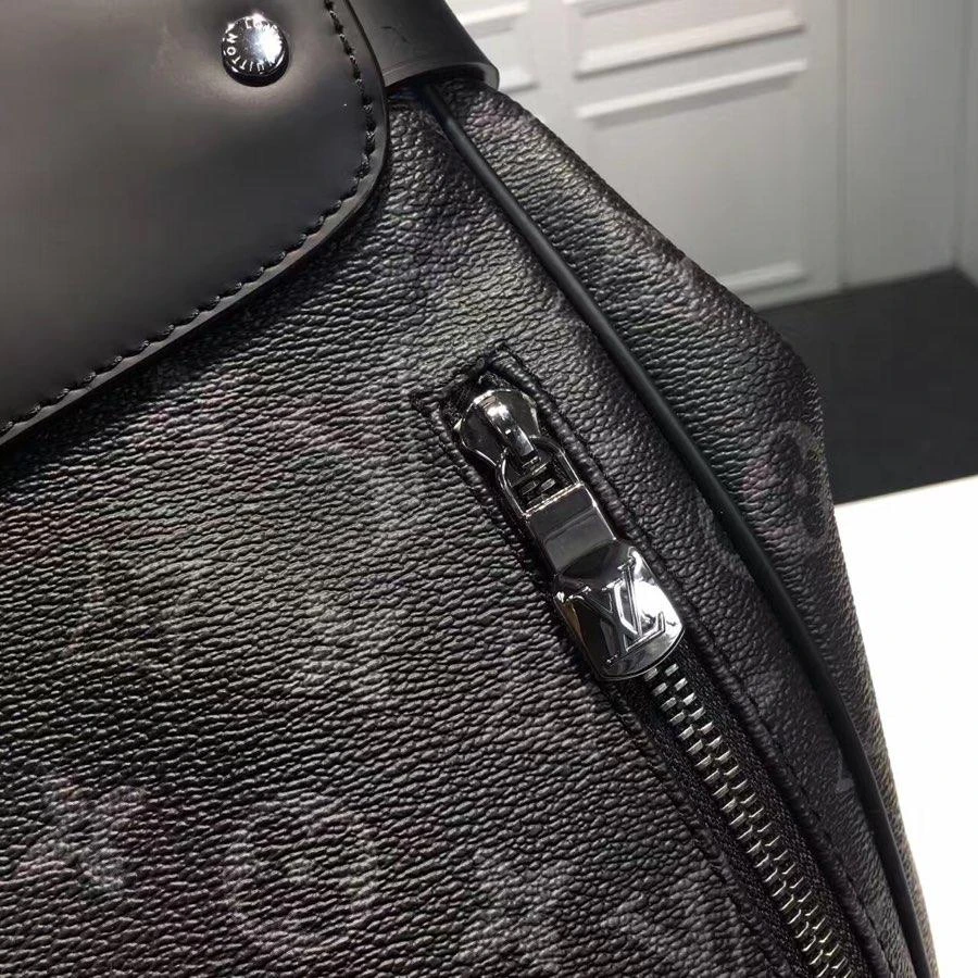 Louis Vuitton AAA-STEAMER BACKPACK M44052 Black 7 M Black Mono