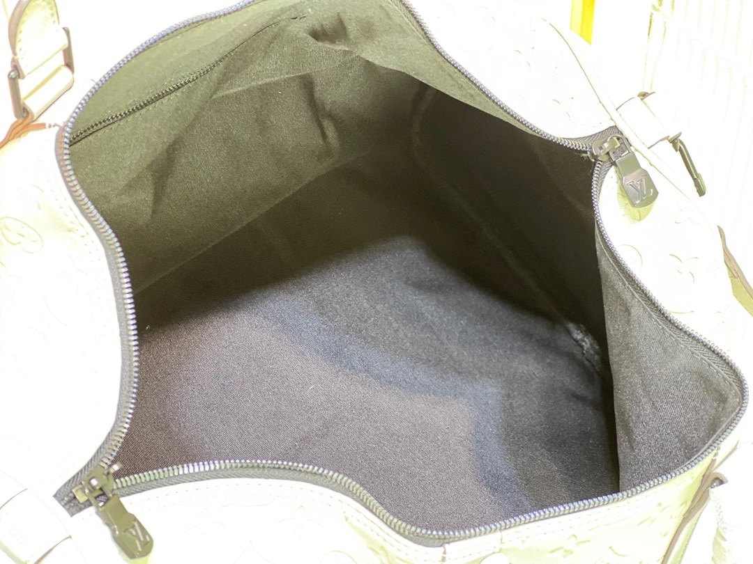 Louis Vuitton Keepall Bandouliere 50- Silver 7 MS