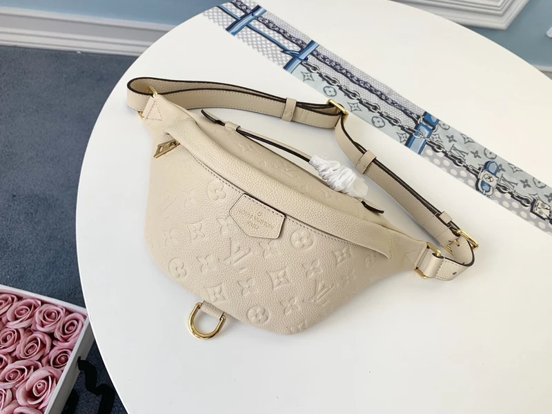 Louis Vuitton AAA-Monogram Empreinte Bumbag Black/Beige 1 M