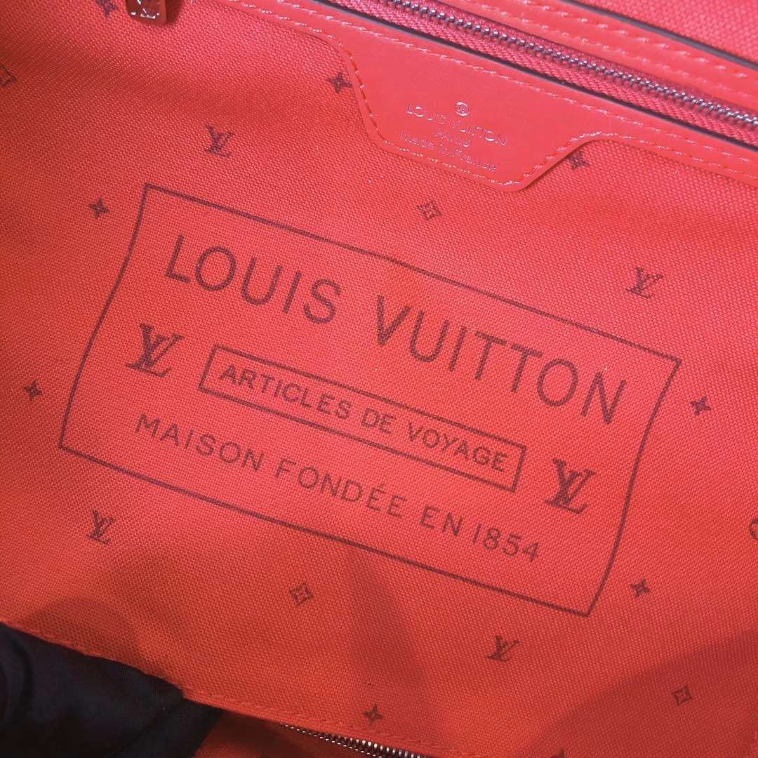 Louis Vuitton Escale Neverfull MM M45127 Pink/Blue/Red 6 M