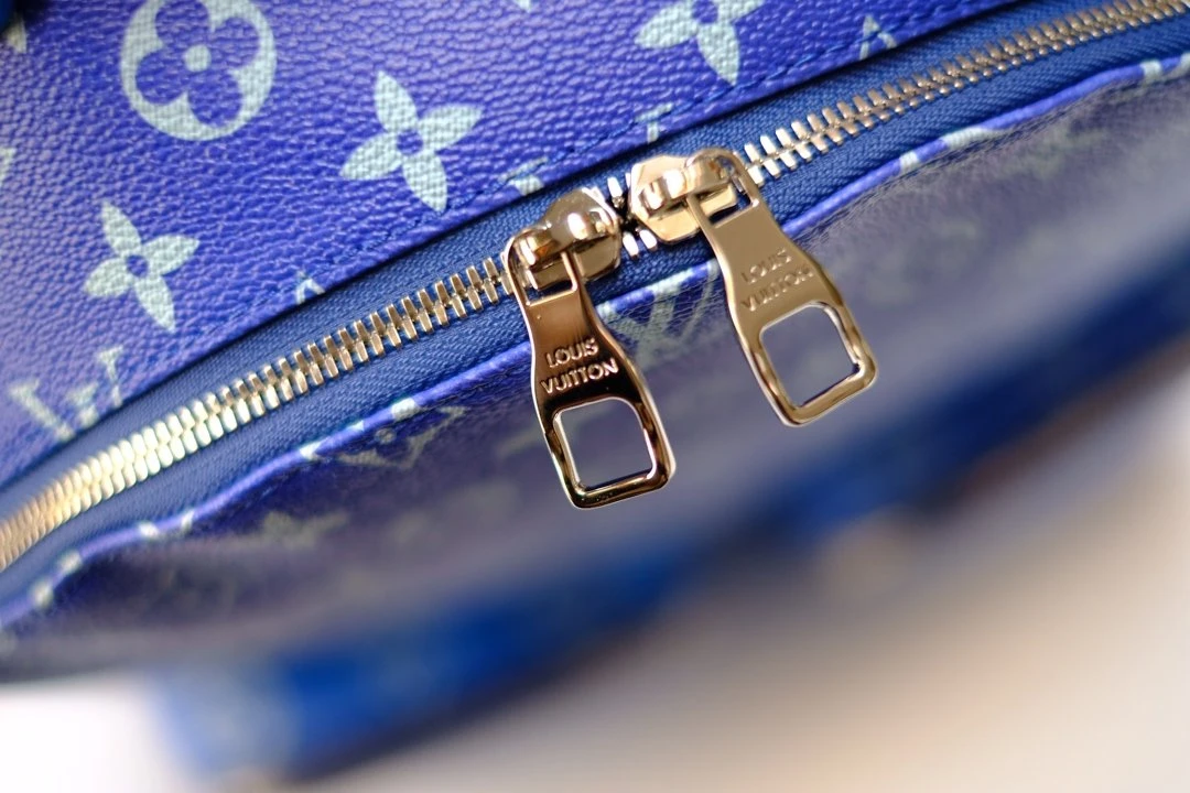 Louis Vuitton AAA-BACKPACK MULTIPOCKET M45441 Blue 7 M Monogram Blue