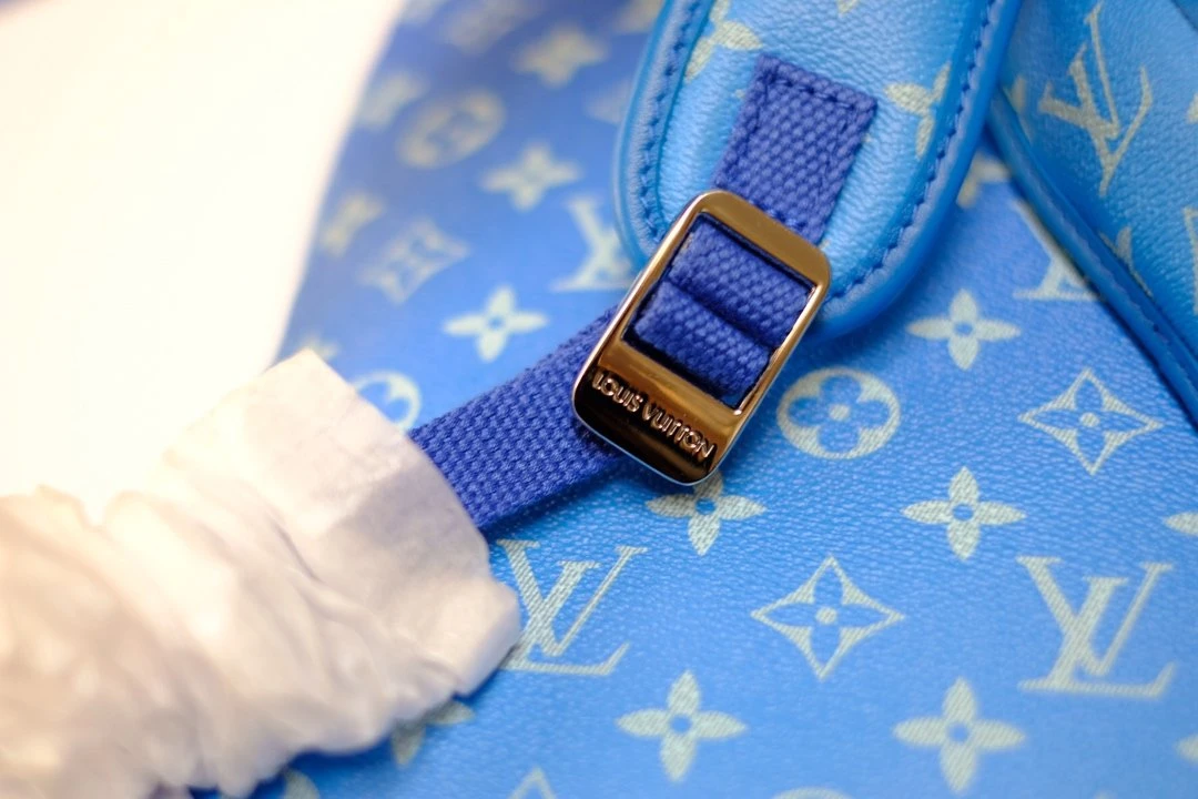 Louis Vuitton AAA-BACKPACK MULTIPOCKET M45441 Blue 5 M Monogram Blue