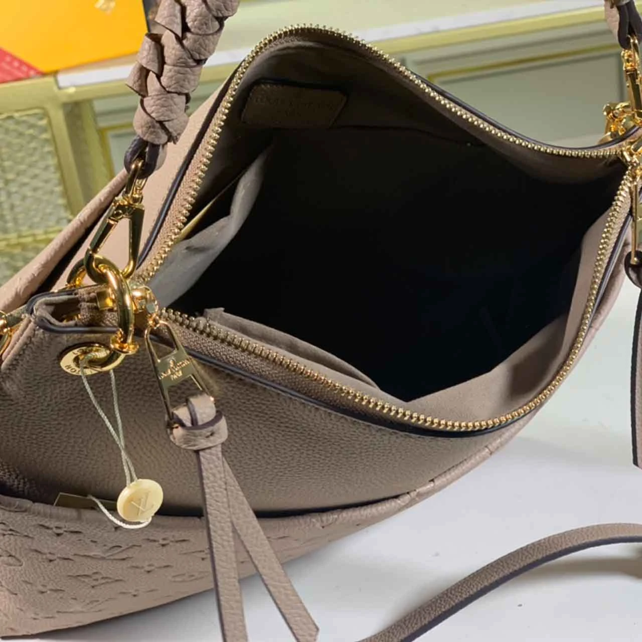 Louis Vuitton MAIDA HOBO M45523 GREY/BLUE 3 M