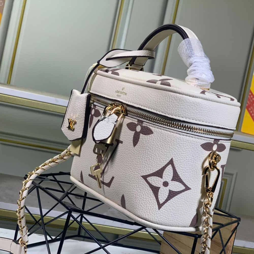 Louis Vuitton VANITY PM M45599 CREAM/BLACK 3 M