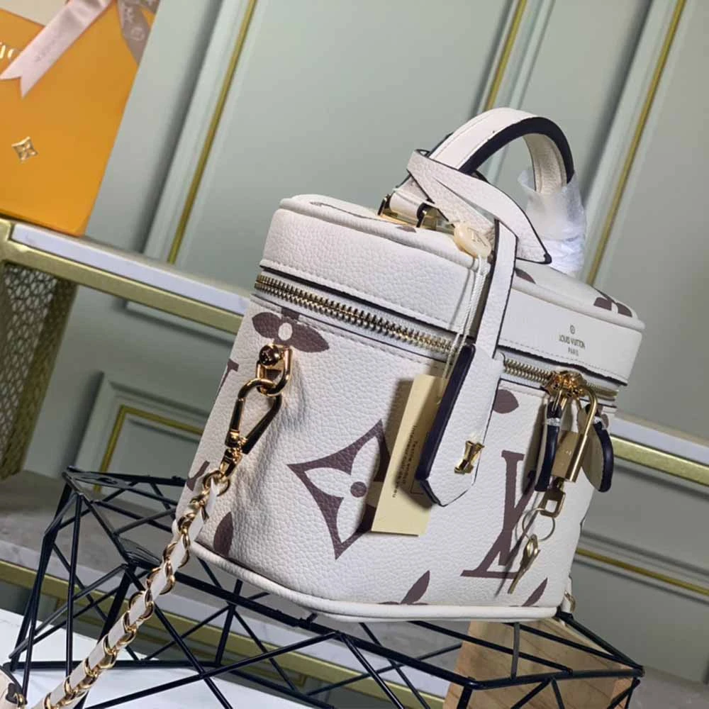 Louis Vuitton VANITY PM M45599 CREAM/BLACK 2 M