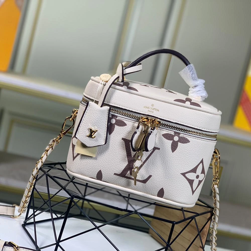Louis Vuitton VANITY PM M45599 CREAM/BLACK 1 M