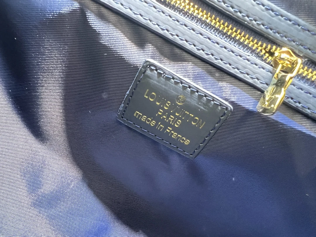 Louis Vuitton KEEPALL BANDOULIeRE 50 M45975 Blue 9 M