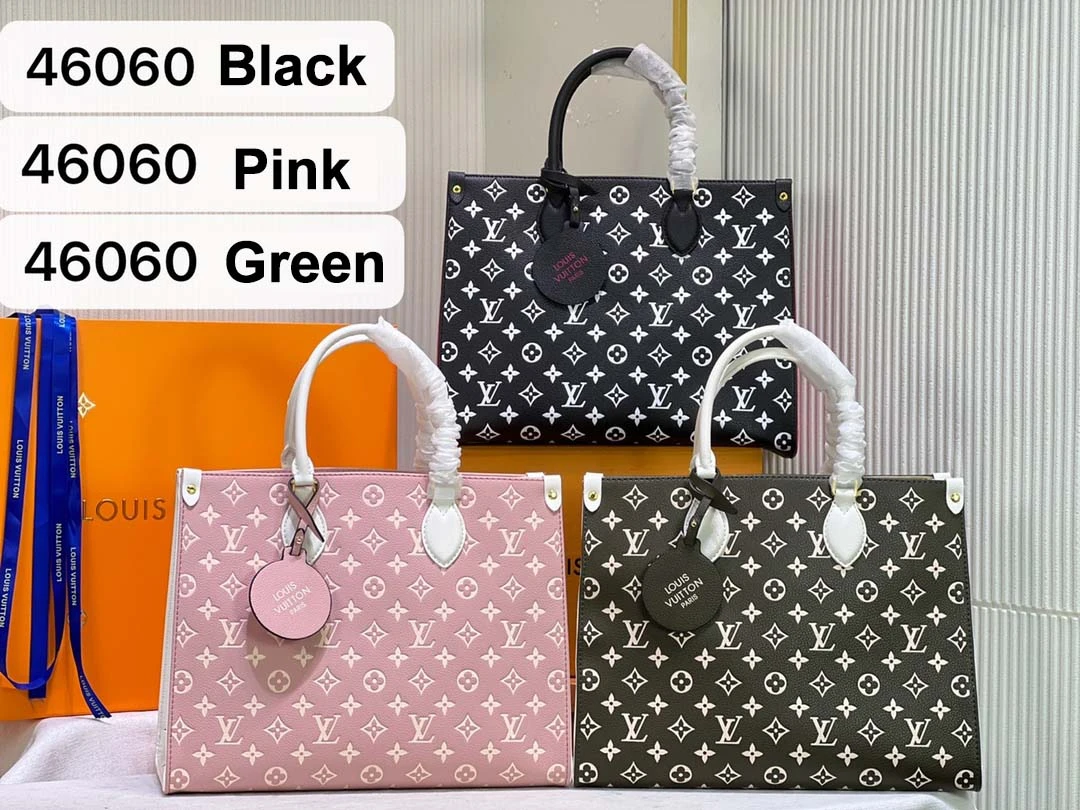 Louis Vuitton Monogram A4 Leather Onthego Totes 1 M