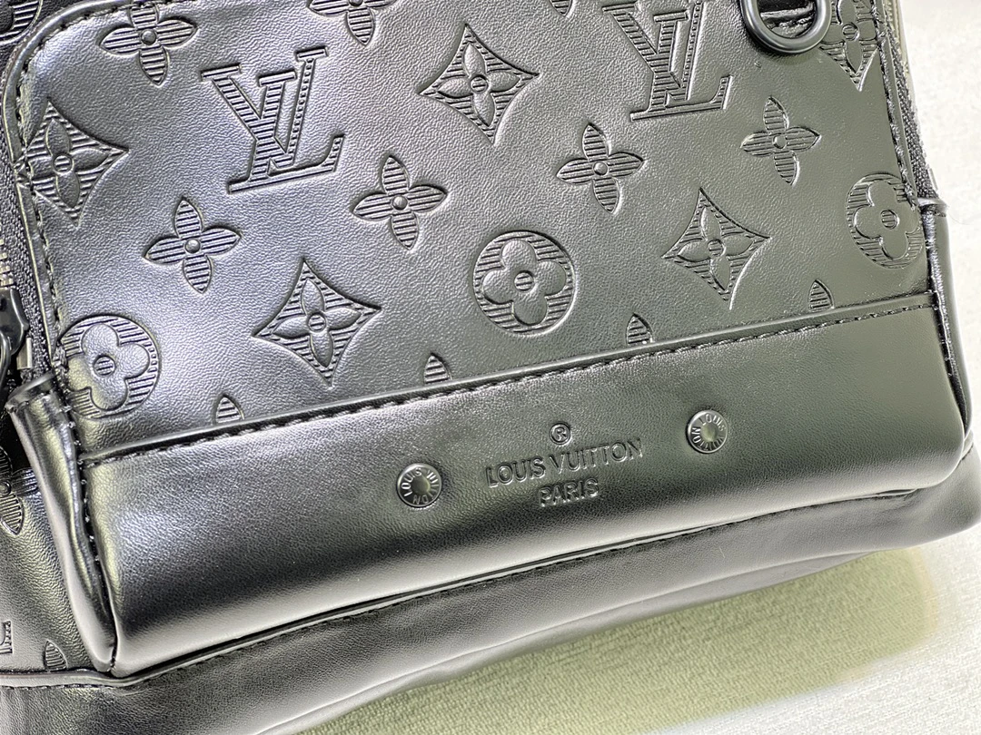 Louis Vuitton Monogram Shadow Racer Slingbag 3 MM