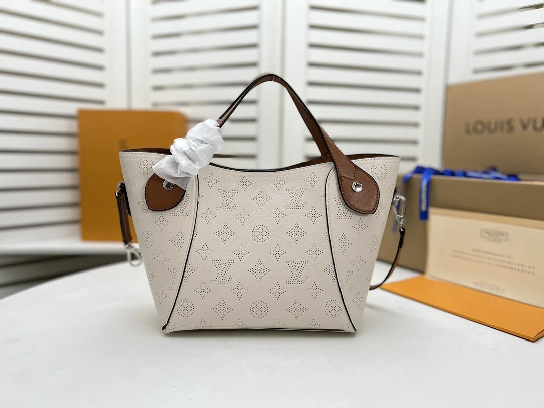 Louis Vuitton Hina PM- Beige/Pink/White 2 M