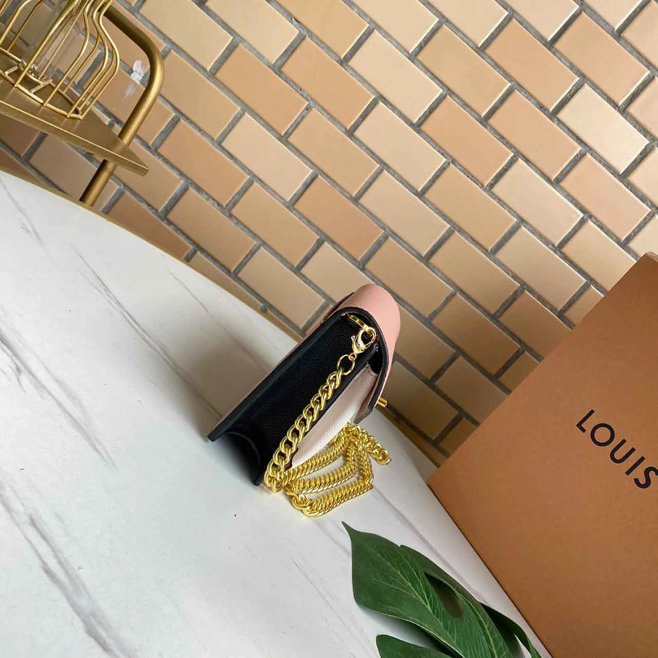 Louis Vuitton MYLOCKME CHAIN BAG M56641 RED/PINK&WHITE 3 M