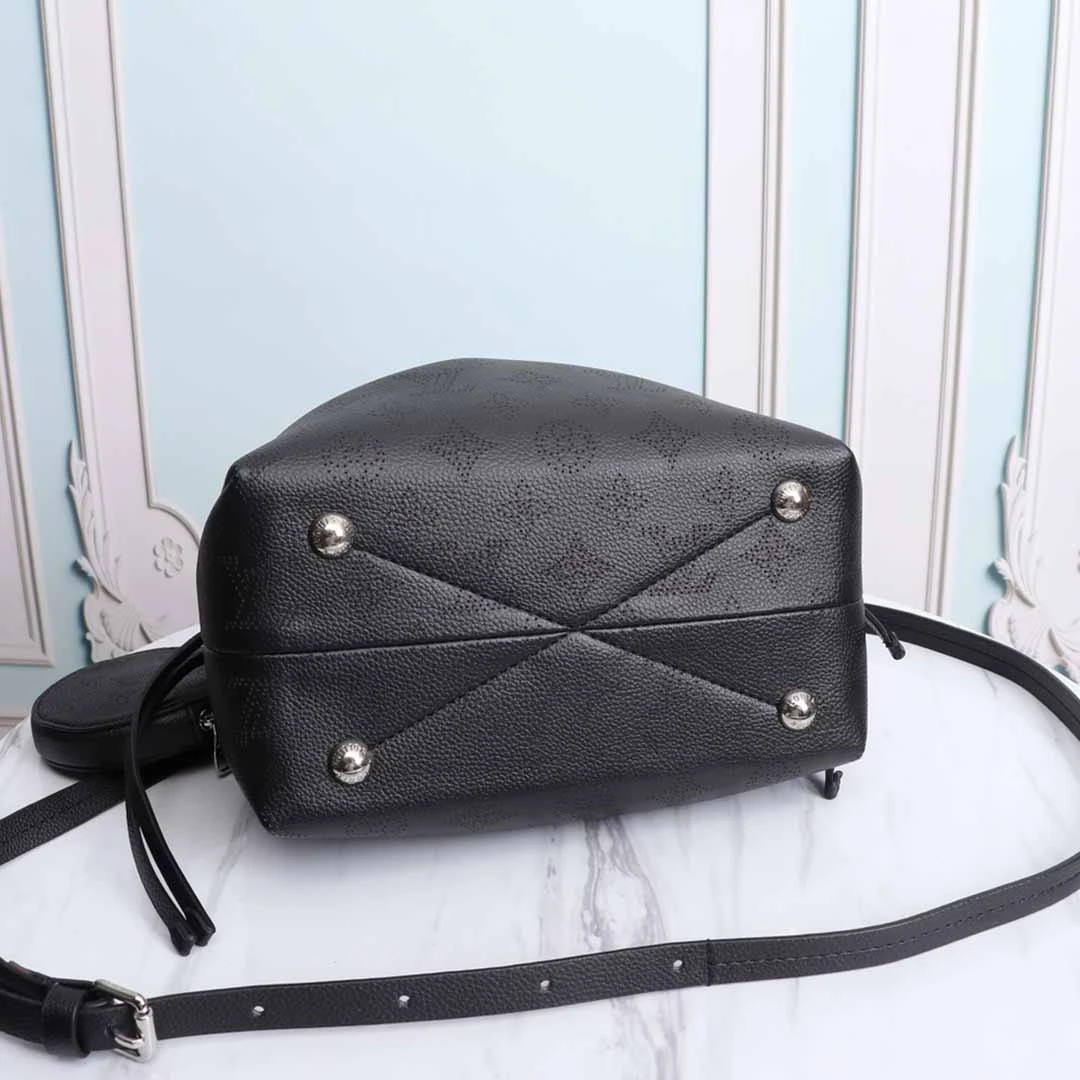 Louis Vuitton MURIA M57526 Black/Beige/Pink 13 M