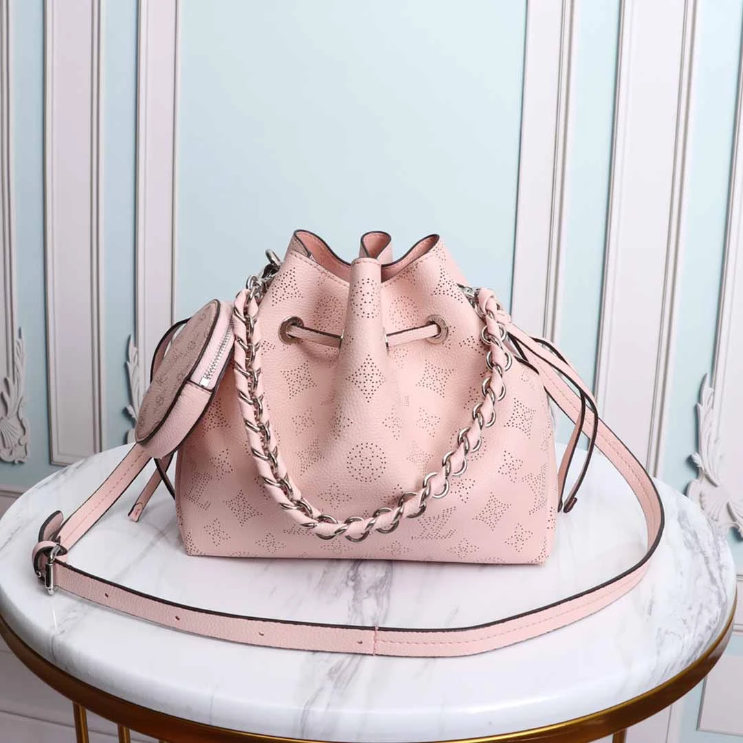 Louis Vuitton MURIA M57526 Black/Beige/Pink 15 M