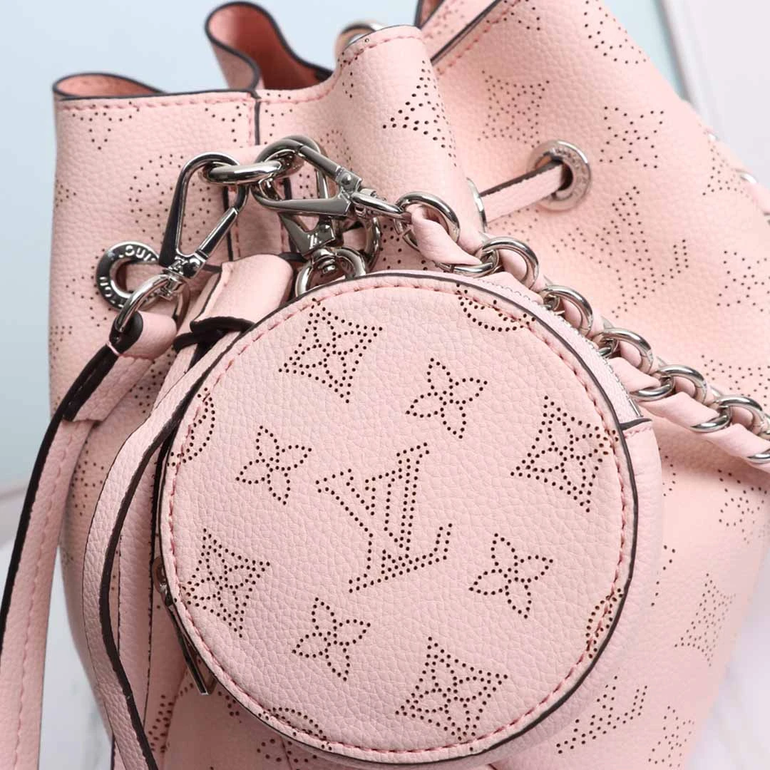 Louis Vuitton MURIA M57526 Black/Beige/Pink 17 M