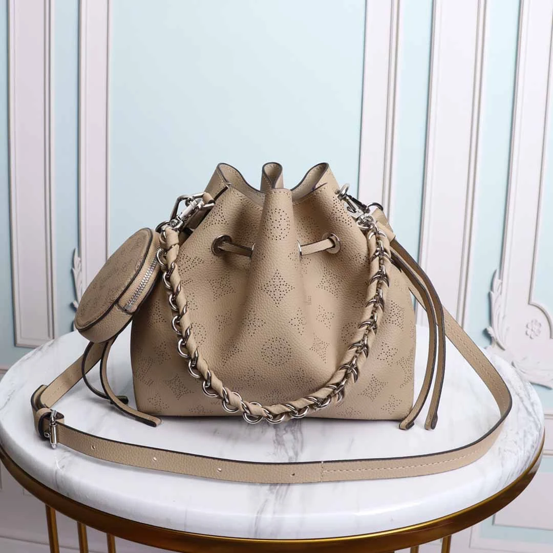 Louis Vuitton MURIA M57526 Black/Beige/Pink 2 M