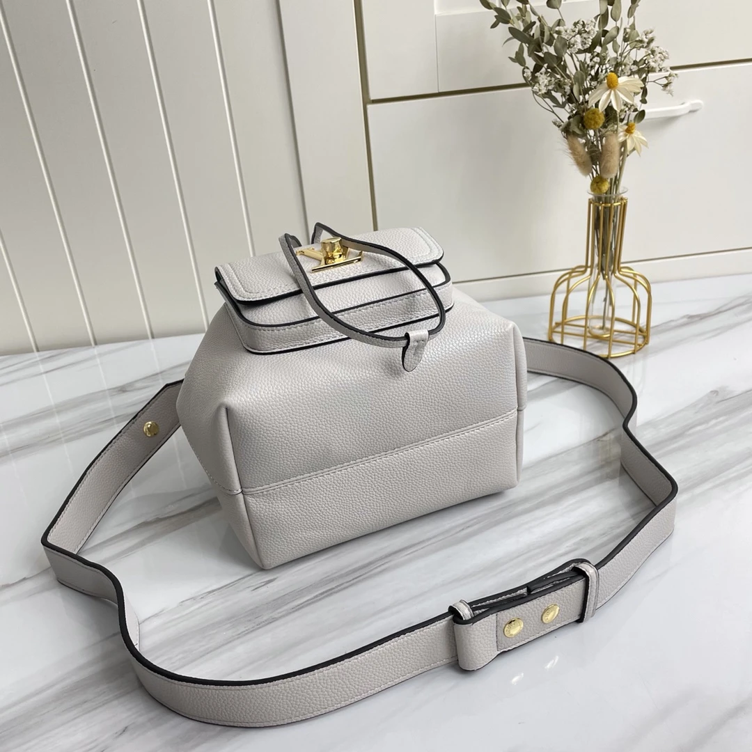 Louis Vuitton LOCKME BUCKET Black/Brown/Grey 15 M