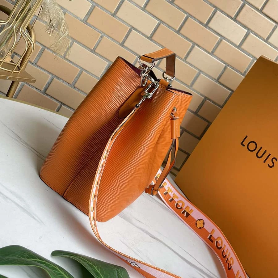 Louis Vuitton NeoNoe BB Blue/Beige/Orange 10 M