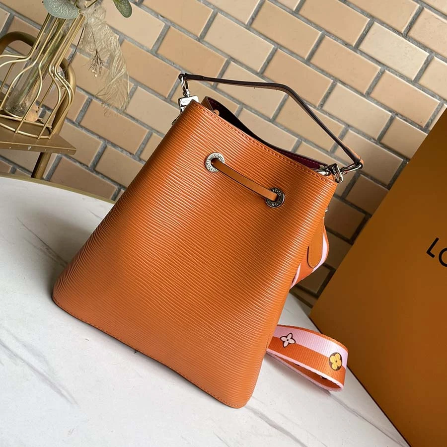 Louis Vuitton NeoNoe BB Blue/Beige/Orange 11 M