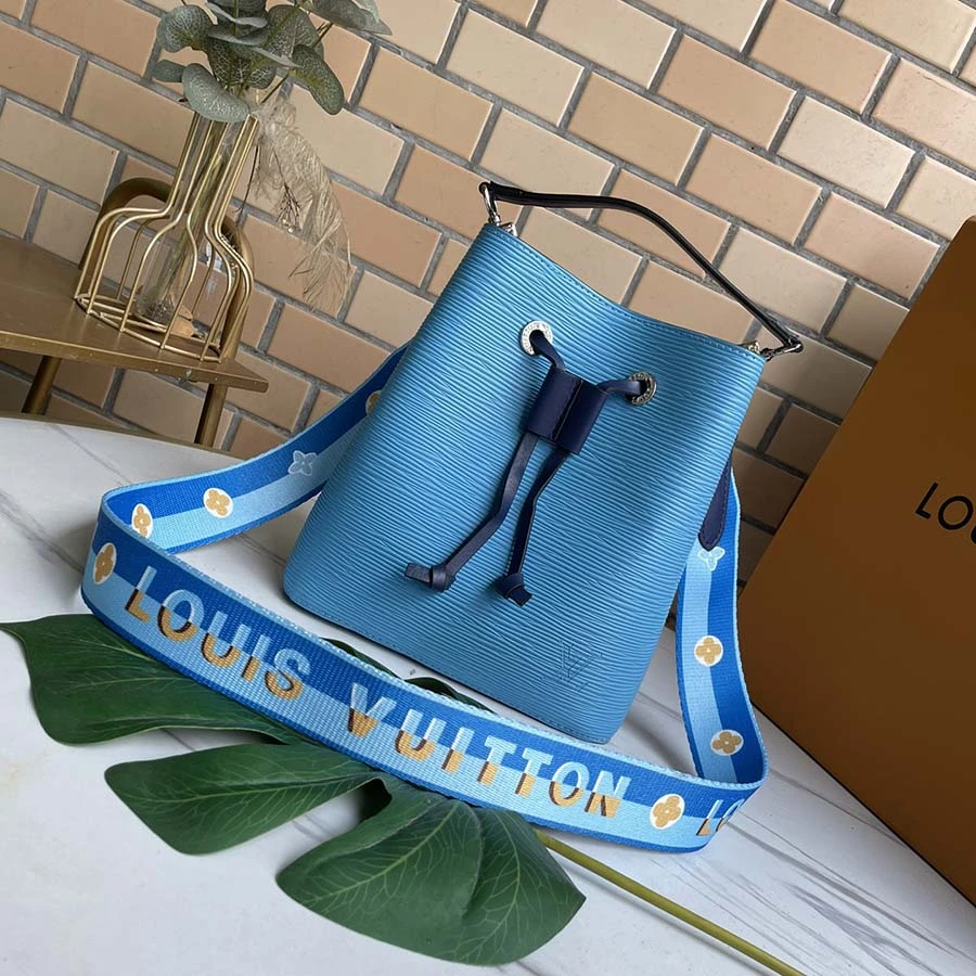 Louis Vuitton NeoNoe BB Blue/Beige/Orange 5 M
