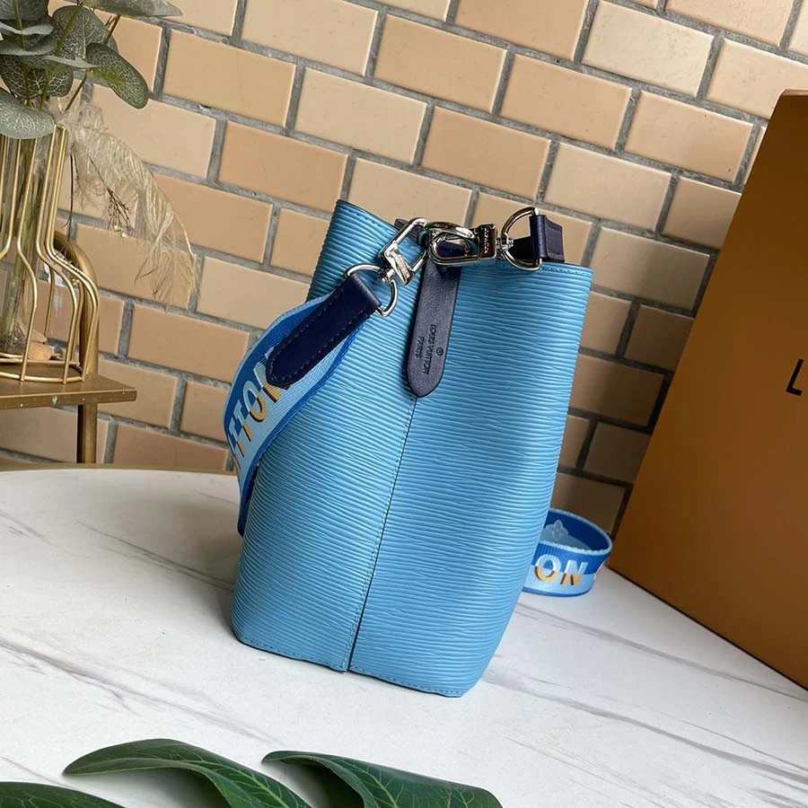 Louis Vuitton NeoNoe BB Blue/Beige/Orange 6 M