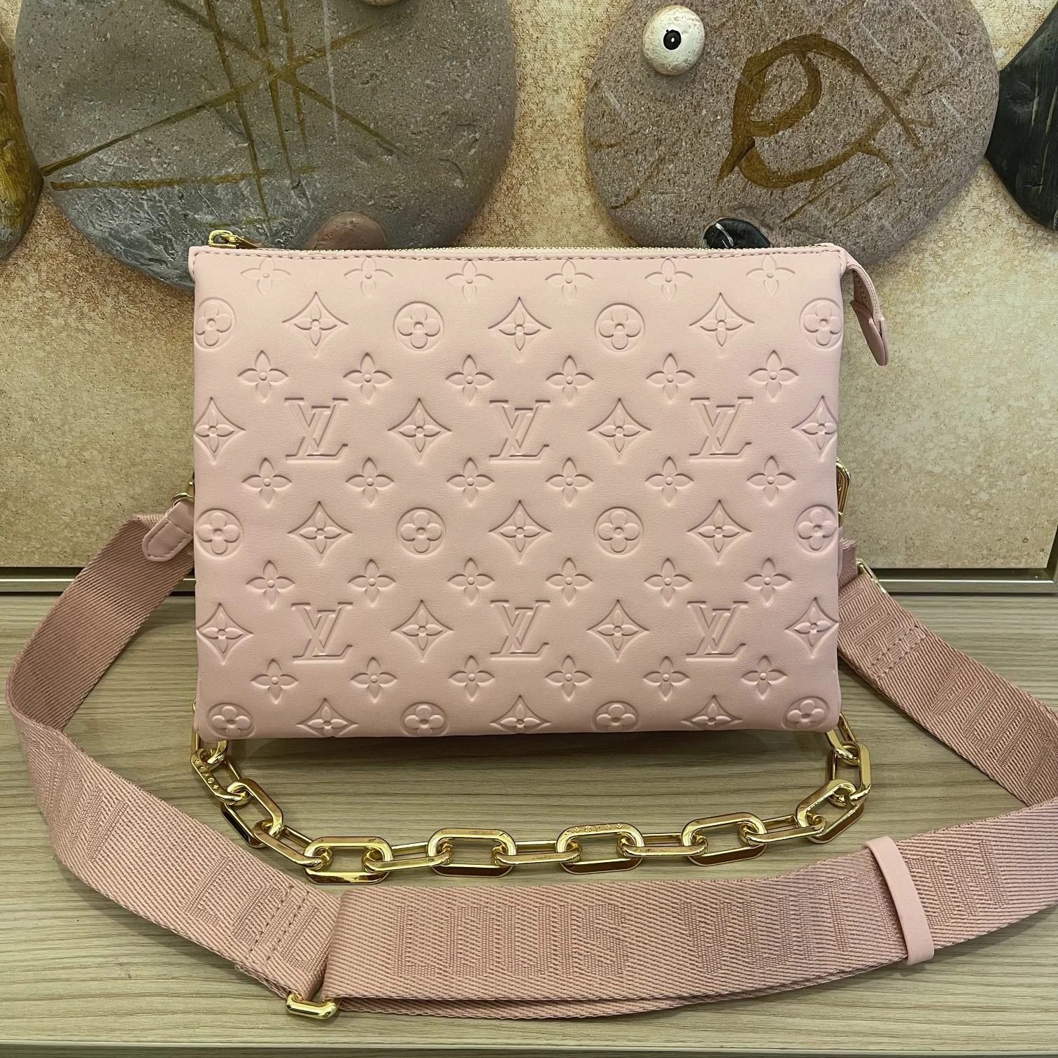 Louis Vuitton Coussin PM- Pink/Brown/Blue/Green 1 MFV