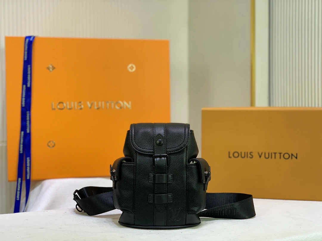 Louis Vuitton CHRISTOPHER XS Black/Blue/White 1 M