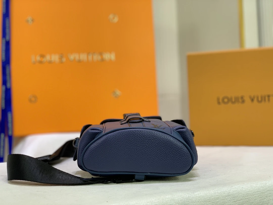 Louis Vuitton CHRISTOPHER XS Black/Blue/White 11 M