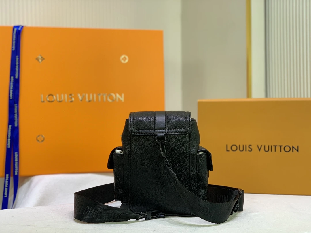 Louis Vuitton CHRISTOPHER XS Black/Blue/White 2 M